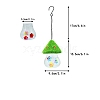 Resin & ABS Bird Hanging Feeder PW-WG45794-02-1