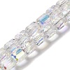 Electroplate Glass Beads X1-EGLA-D030-19Q-1
