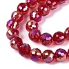 Transparent Glass Beads Strands GLAA-Q107-02A-05-3