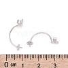 925 Sterling Silver Ear Nuts STER-I014-14S-4