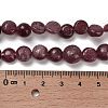 Natural Strawberry Quartz(Dyed & Heated) Beads Strands G-P497-01E-88-5