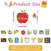 16Pcs 16 Styles Back To School Theme Enamel Pin JEWB-CJ0003-60-2