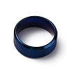 Titanium Steel Wide Band Finger Rings for Women Men RJEW-WH0009-13C-BU-2