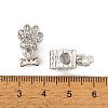 Rack Plating Alloy Rhinestone European Dangle Charms FIND-C055-19P-01-3