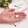 10Pcs 5 Colors 304 Stainless Steel Pendants FIND-BY0001-05-5