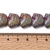 Painted Glass Beads Strands GLAA-Z021-10G-3