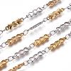 304 Stainless Steel Candy Link Chains STAS-D233-19GP-3