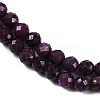 Natural Ruby Beads Strands G-P553-G01-03-4