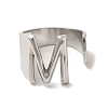 Non-Tarnish 201 Stainless Steel Finger Rings RJEW-H223-04P-M-1