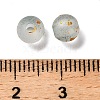 Frosted Transparent Acrylic Beads X1-OACR-F013-12F-3