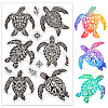 Custom Summer Theme PVC Plastic Clear Stamps DIY-WH0631-0037-1