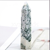 Point Tower Natural Moss Agate Healing Stone Wands PW-WG027AD-03-1