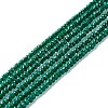 Transparent Glass Beads Strands GLAA-C019-01A-02-1