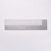 Stainless Steel Diamond Drawing Ruler Dot Drill Tool TOOL-WH0117-25-1