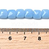 Opaque Glass Beads Strands GLAA-L050-C17-4