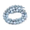 Natural Aquamarine Beads Strands G-L478-21-02-2
