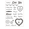 Valentine's Day Love Silicone Stamps PW-WG8ABC7-01-1