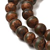 Natural Tibetan Agate Beads Strands G-H066-A01-01-3