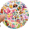 50Pcs PVC Adhesive Waterproof Stickers Self-Adhesive Stickers PW-WGF1EE8-01-3