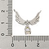 Brass Micro Pave  Cubic Zirconia Pendant KK-Q812-02C-3