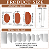 Stainless Steel Pottery Clay Carving Curved Clapper Tool DIY-FG0005-51-2
