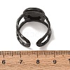 Hammered 304 Stainless Steel Cuff Ring Components SA-CBAC0DF-02C-EB-3