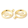 Eco-Friendly Rack Plating Brass Pendants KK-R143-23G-3