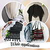 Cotton Fringe Lace Trim Ribbon OCOR-WH0105-008B-5