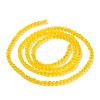 Transparent Glass Beads Strands LS-GLAA-H021-04-06-4