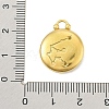 Real 18K Gold Plated Tone 304 Stainless Steel Pendants STAS-K291-01G-11-3