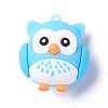 PVC Cartoon Owl Doll Pendants KY-C008-04D-1