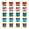 Yilisi 20Pcs 5 Colors Alloy Bead Caps ENAM-YS0001-04-19