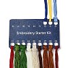 DIY Mushroom Pattern Embroidery Starter Kits DIY-L068-01E-5