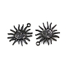 Ion Plating(IP)304 Stainless Steel Pendants STAS-G278-18B-2