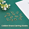 DICOSMETIC 30Pcs 3 Style Rack Plating Brass Earring Hooks KK-DC0002-02-4