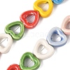 Handmade Porcelain Beads Strands PORC-Z002-01D-1