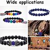 Natural Lava Rock Beads Strands G-NB0001-17-6