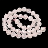 Natural Rose Quartz Beads Strands G-C267-B19-3