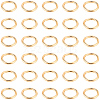 200Pcs 304 Stainless Steel Round Rings STAS-BBC0010-21A-7