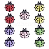 10Pcs 5 Colors Silicone Beads JX773A-1