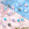 ARRICRAFT 20Pcs 5 Colors Acrylic Beads SACR-AR0001-17-4