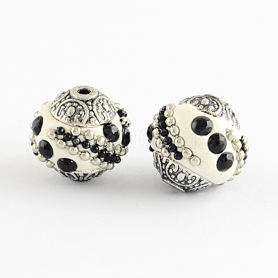 Handmade Indonesia Beads IPDL-R437-M-1