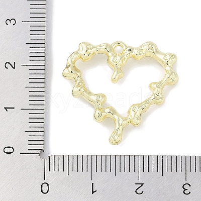 Rack Plating Alloy Crystal Rhinestone Pendants PALLOY-F018-16G-02-1