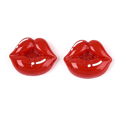 Opaque Resin Cabochons CRES-T025-14A-1