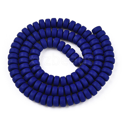 Handmade Polymer Clay Beads Strands CLAY-N008-98-1