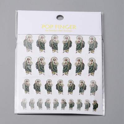 Nail Art Stickers MRMJ-WH0086-30A-1