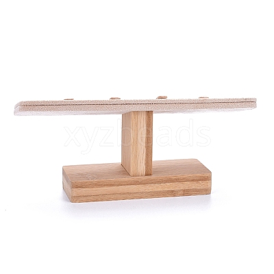 T-Bar Microfiber Cloth Ring Display Stands RDIS-I002-01A-1