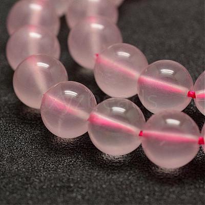 Natural Rose Quartz Beads Strands G-E375-4mm-01-1