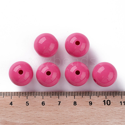 Opaque Acrylic Beads MACR-S370-C16mm-A13-1