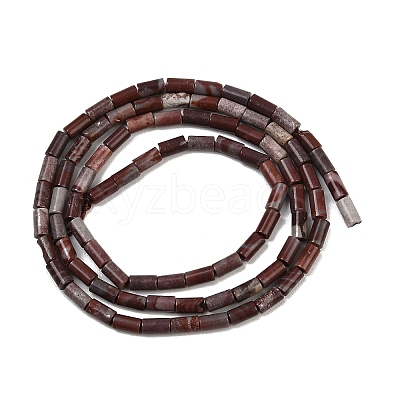 Natural Red Rainbow Jasper Beads Strands G-M389-21-1